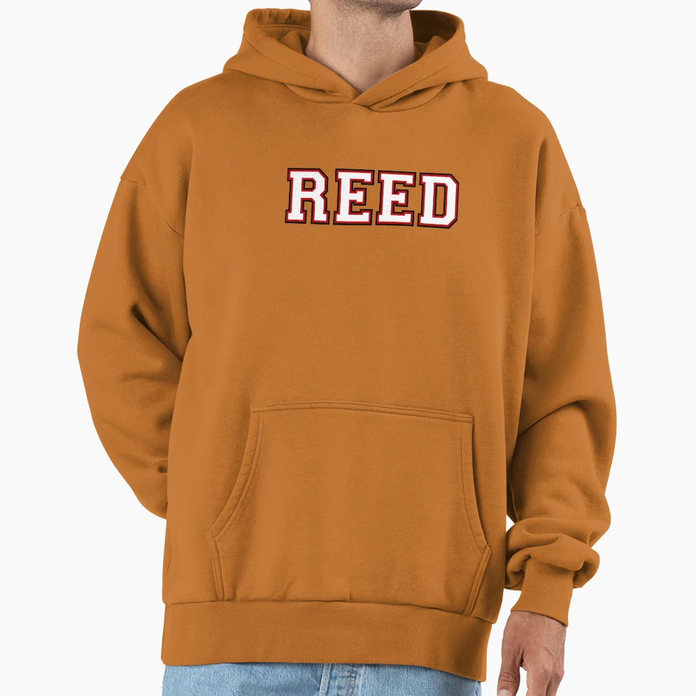Reed College Font Hoodie - Streetwear Style for Adults - T-Shirt, Sweatshirt, Hoodie