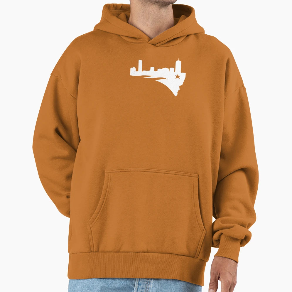 Boston Patriot Hoodie - Casual Everyday Wear Men Women - T-Shirt, Sweatshirt, Hoodie