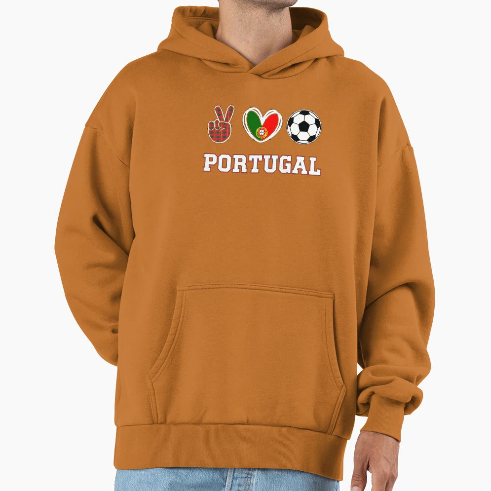 Portugal Inspired Everyday Hoodie - Unique Graphic Men Women - T-Shirt, Sweatshirt, Hoodie
