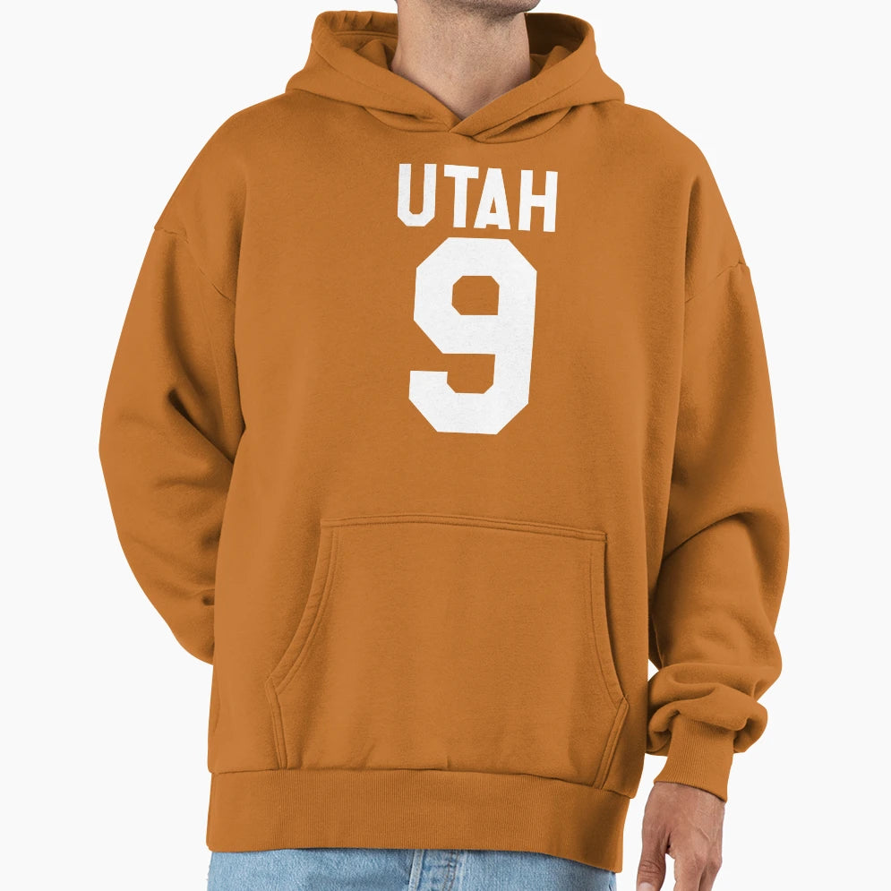 Utah 9 Hoodie - Novelty Apparel Unisex - T-Shirt, Sweatshirt, Hoodie