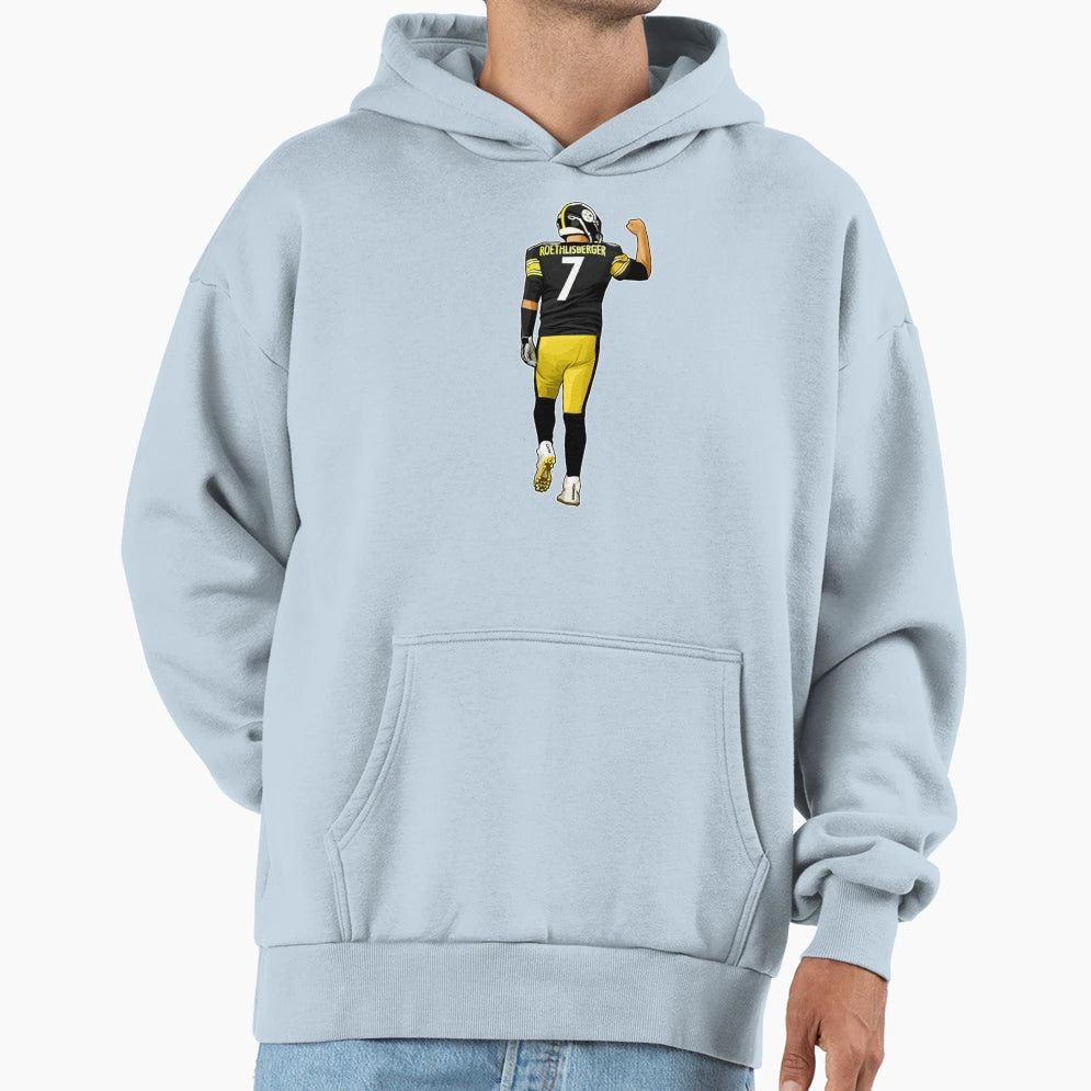 Ben Touchdown Signal Hoodie - Trendy Graphic Unisex - T-Shirt, Sweatshirt, Hoodie