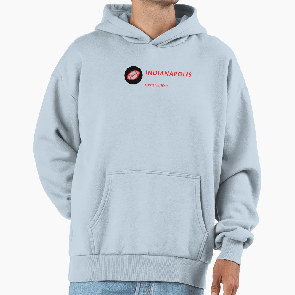 Indianapolis Football Team Hoodie - Custom Art Print Unisex - T-Shirt, Sweatshirt, Hoodie