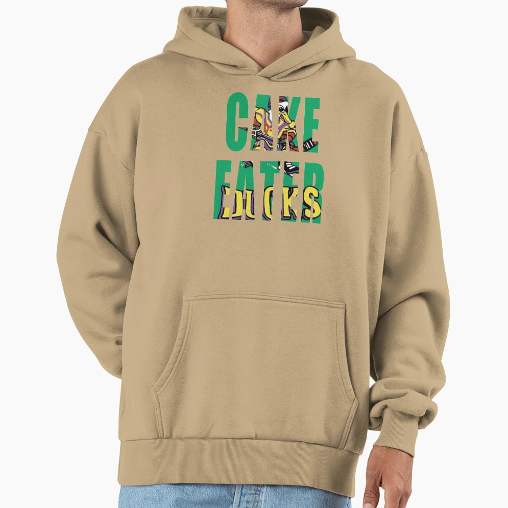 Cake Eater Hoodie - Graphic Print Unisex - T-Shirt, Sweatshirt, Hoodie