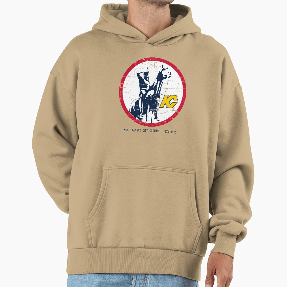 Kansas City Scouts Hoodie - Novelty Apparel Unisex - T-Shirt, Sweatshirt, Hoodie