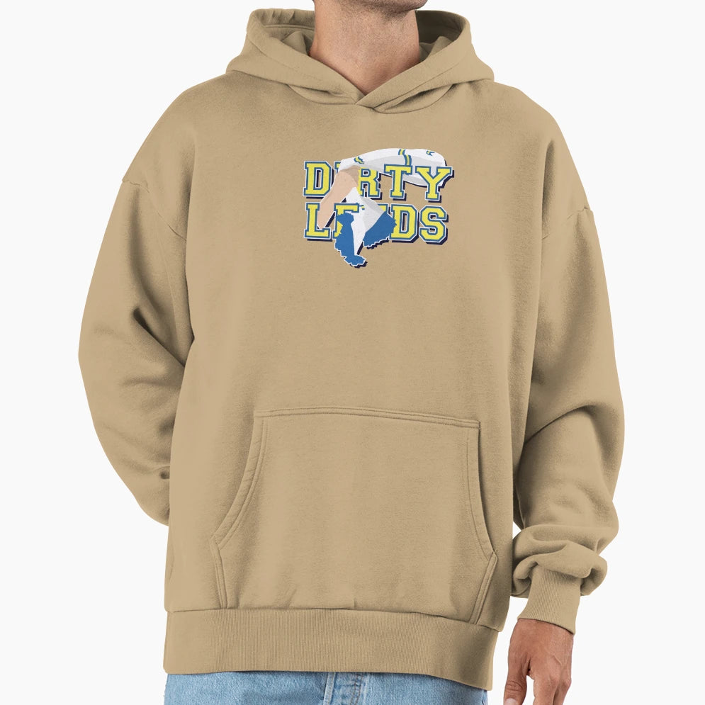 Dirty Leeds Scarf Hoodie - Unique Graphic for Adults - T-Shirt, Sweatshirt, Hoodie