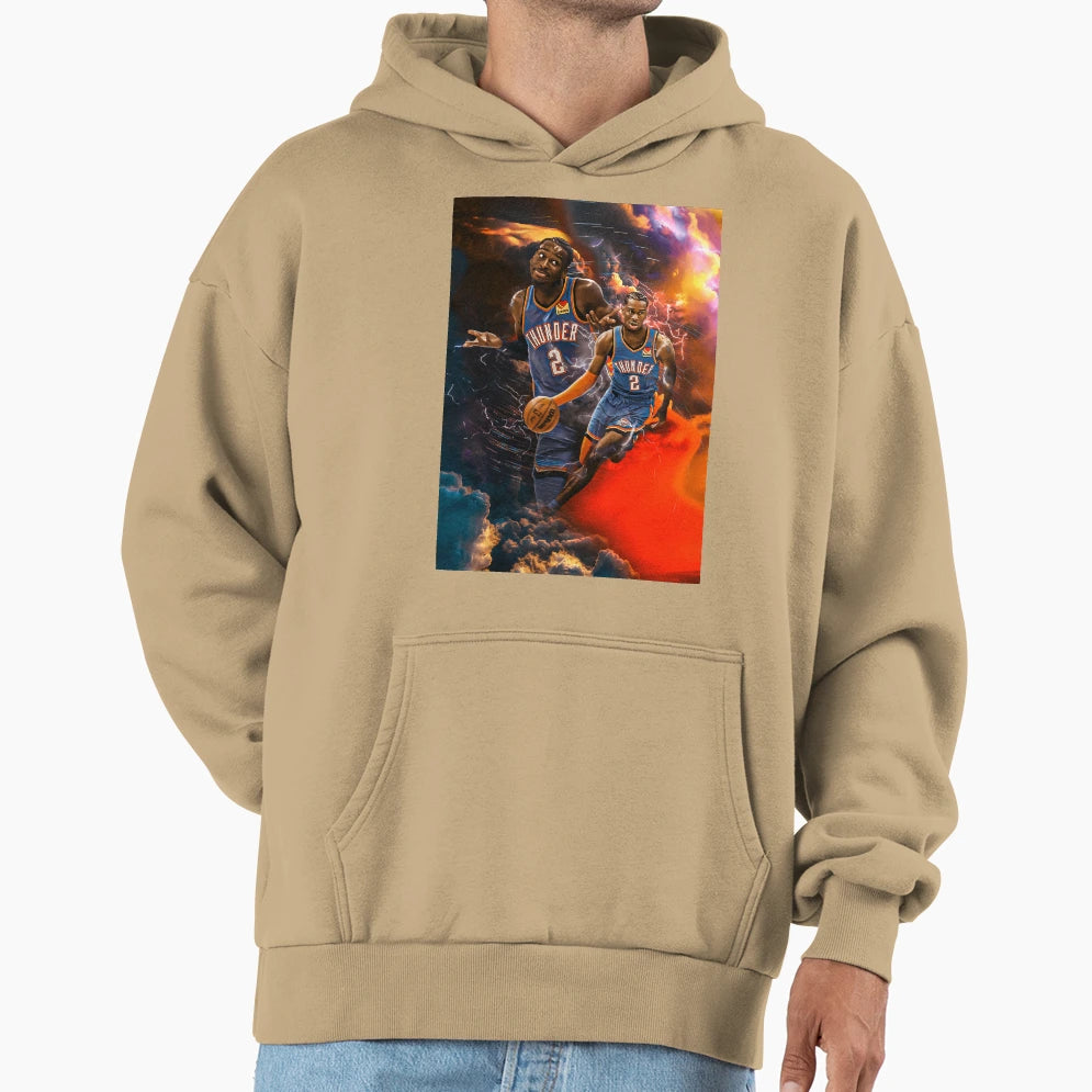 Shai Gilgeous Alexander 2 Hoodie - Casual Everyday Wear Men Women - T-Shirt, Sweatshirt, Hoodie