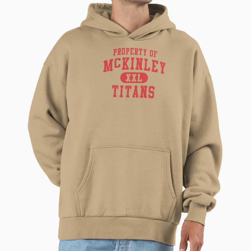 Glee Mckinley Titans Red Hoodie - Casual Everyday Wear Unisex - T-Shirt, Sweatshirt, Hoodie