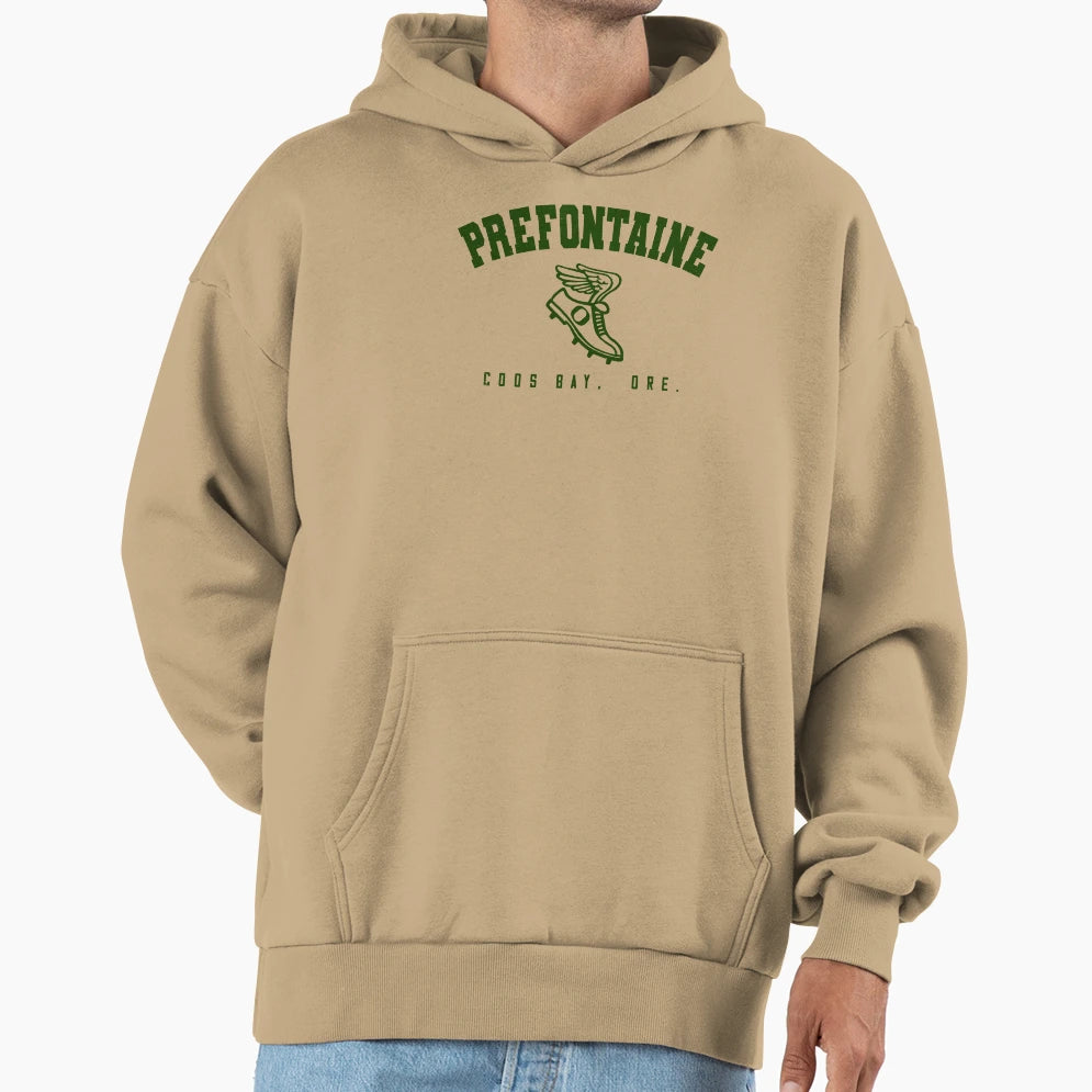 Prefontaine Coos Bay Ore Hoodie - Aesthetic Graphic Men Women - T-Shirt, Sweatshirt, Hoodie
