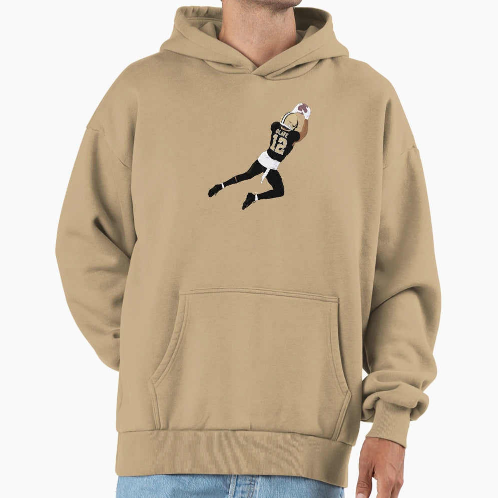 Chris Olave Catch Hoodie - Fun Novelty Design for Adults - T-Shirt, Sweatshirt, Hoodie
