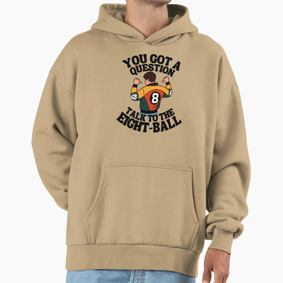 Puddy And His 8 Ball Jacket Hoodie - Custom Art Print Men Women - T-Shirt, Sweatshirt, Hoodie