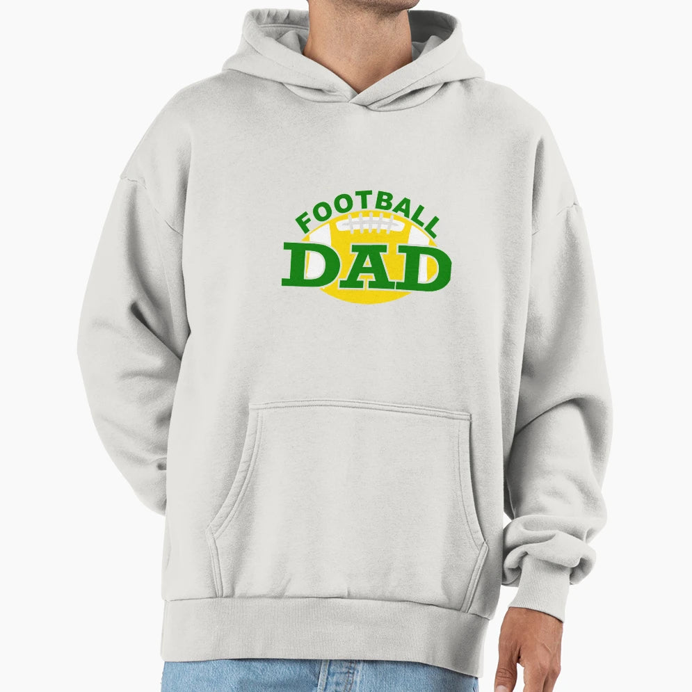 Greenbay Packers Football Dad Hoodie - Aesthetic Graphic Men Women - T-Shirt, Sweatshirt, Hoodie