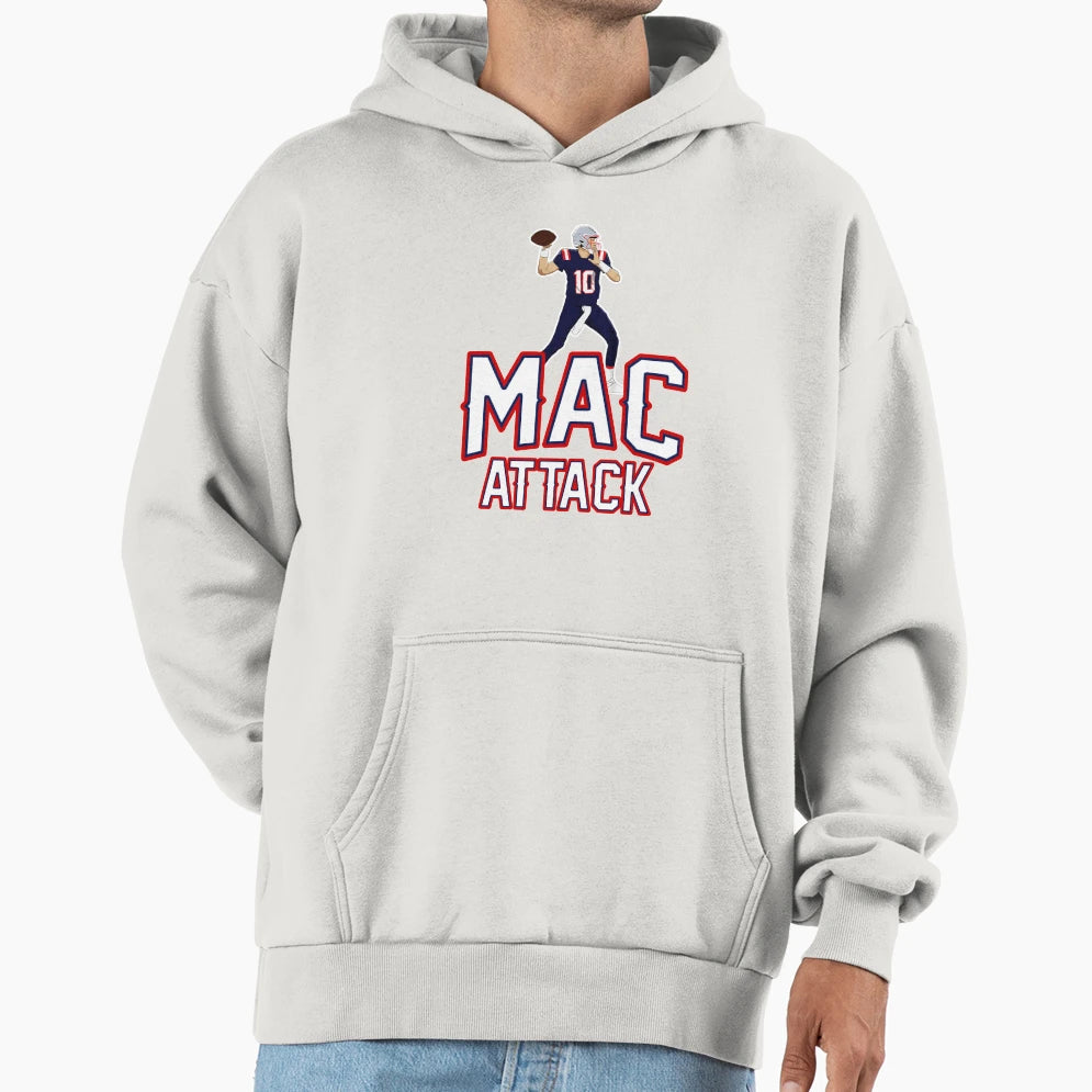 Big Time Mac New England Football Bill T-Shirt - Unique Graphic Unisex - T-Shirt, Sweatshirt, Hoodie