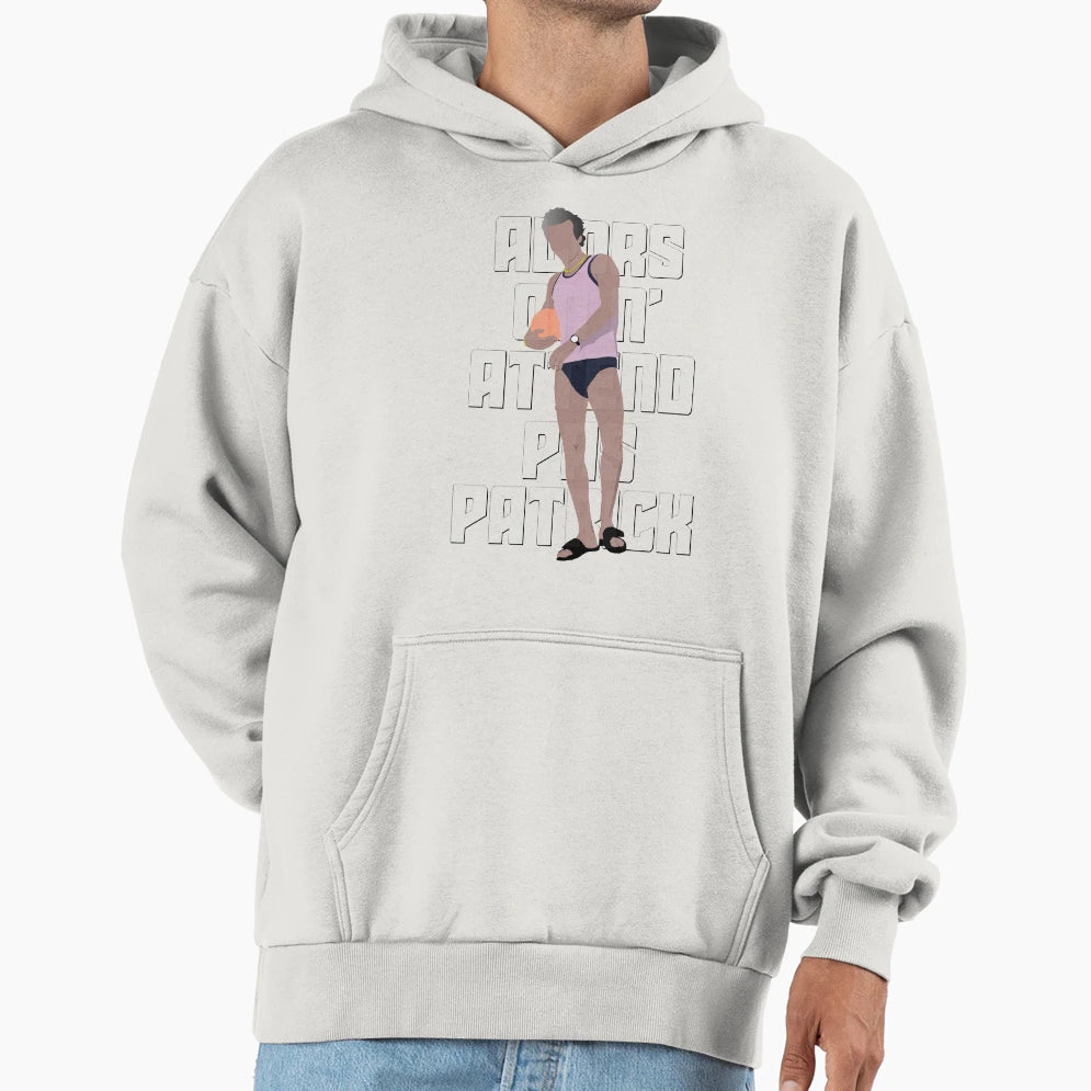 Patrick Hoodie - Trendy Graphic Men Women - T-Shirt, Sweatshirt, Hoodie