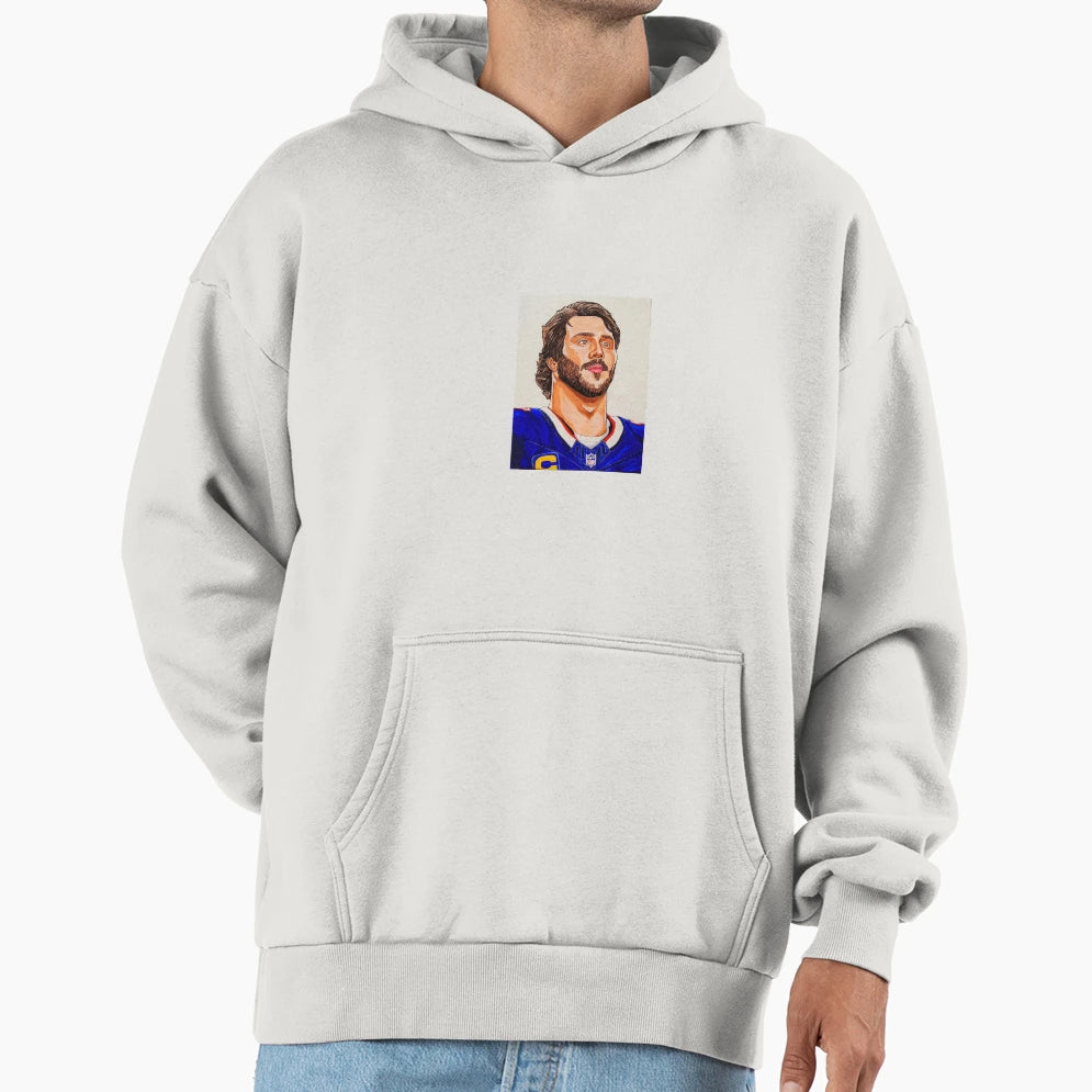 Buffalo Bills JA Hoodie - Custom Art Print for Adults - T-Shirt, Sweatshirt, Hoodie