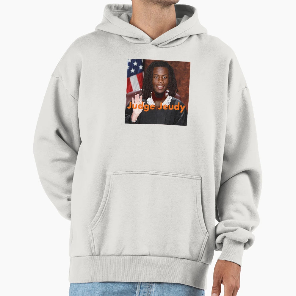 Judge Jeudy Hoodie - Streetwear Style Men Women - T-Shirt, Sweatshirt, Hoodie