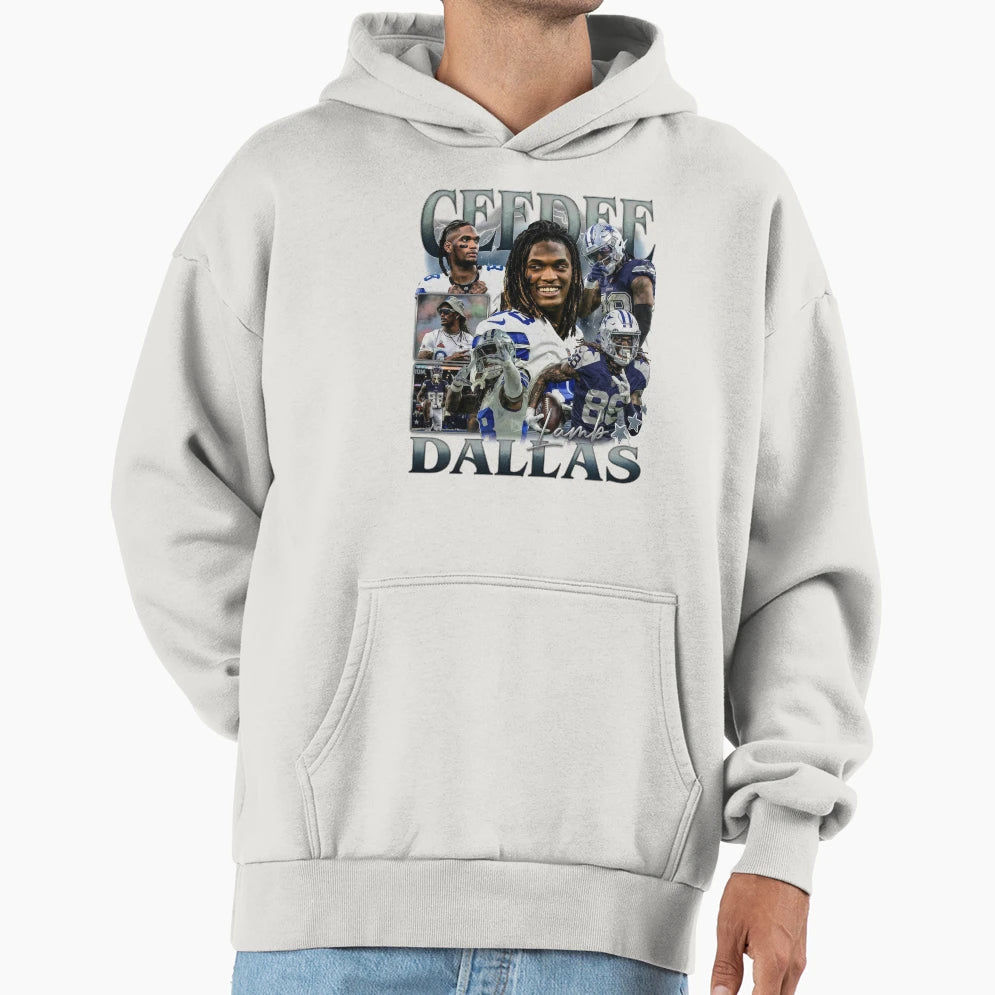 CL Football 90S Bootleg CL Dallas Hoodie - Graphic Print for Adults - T-Shirt, Sweatshirt, Hoodie