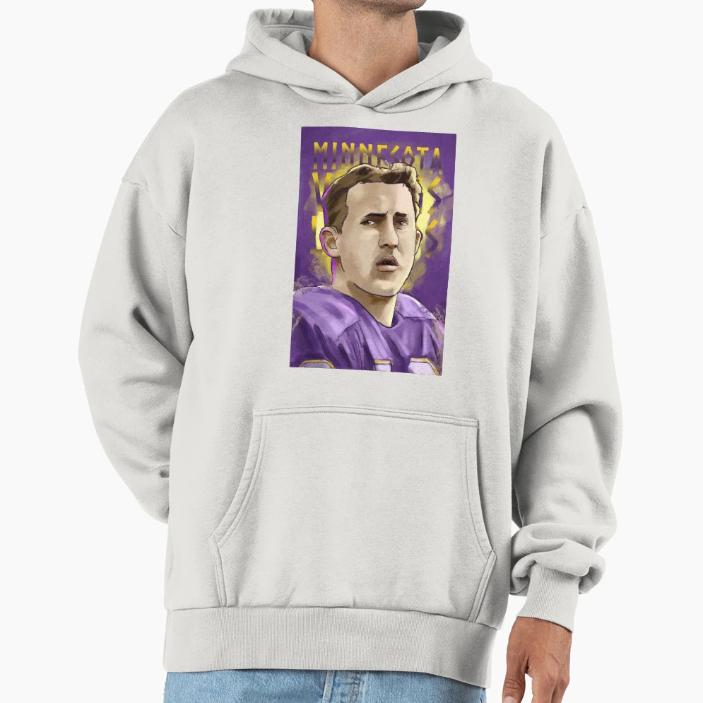 Fran Tarkenton Hoodie - Minimalist Print Unisex - T-Shirt, Sweatshirt, Hoodie