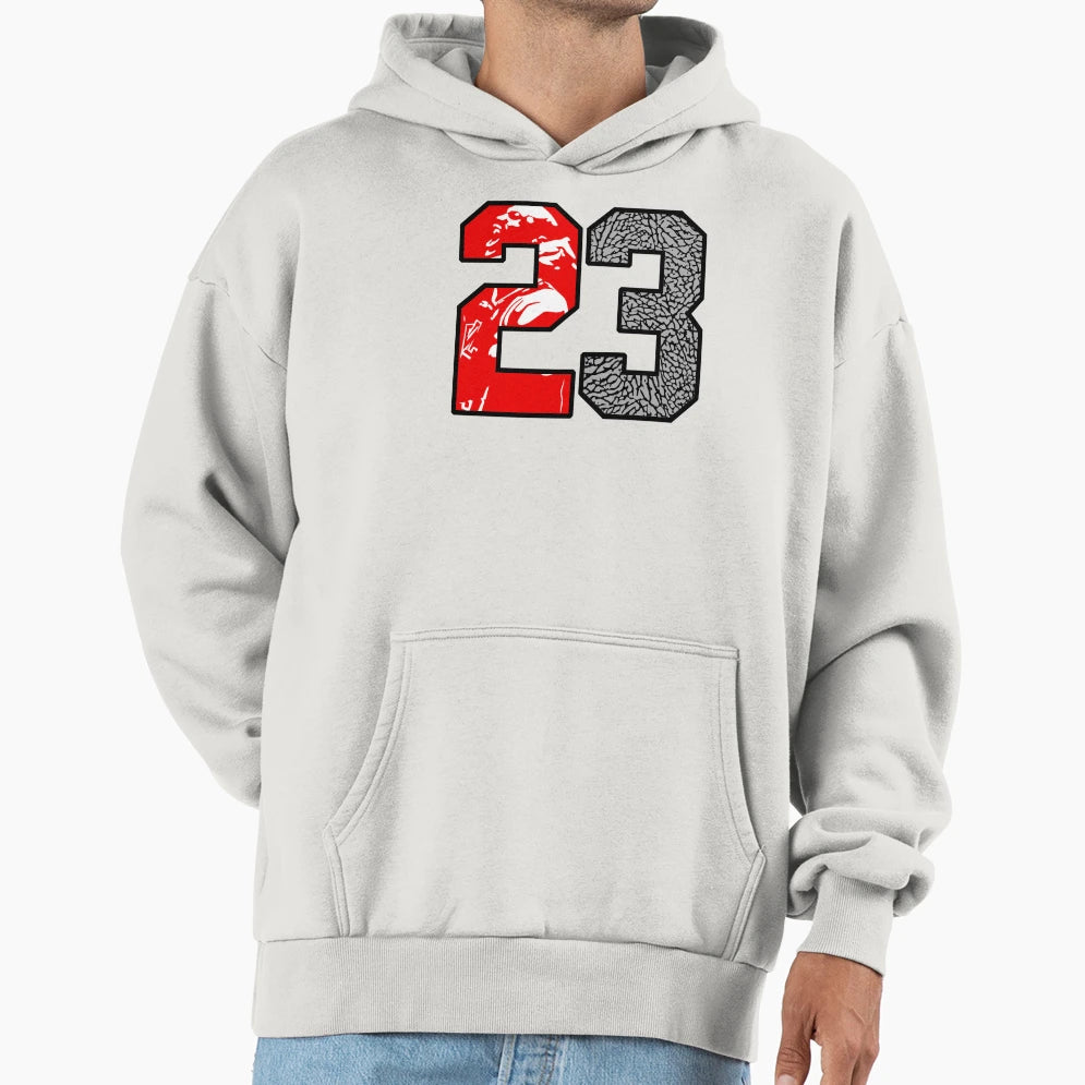 23 Cement Hoodie - Novelty Apparel Unisex - T-Shirt, Sweatshirt, Hoodie
