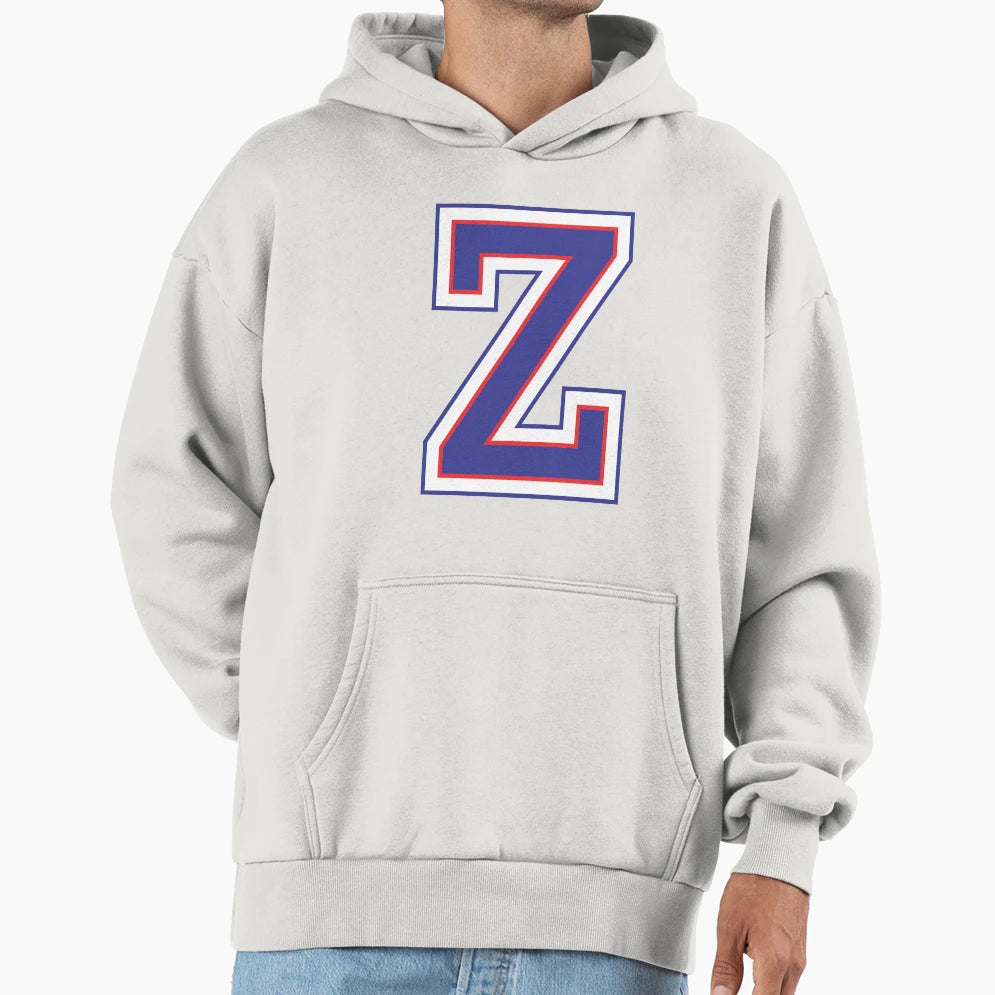 Alphabet Z Hoodie - Trendy Graphic for Adults - T-Shirt, Sweatshirt, Hoodie