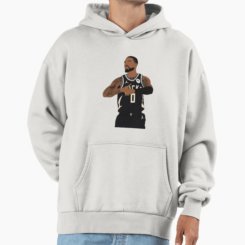 Dame Time Bucks Hoodie - Novelty Apparel Men Women - T-Shirt, Sweatshirt, Hoodie