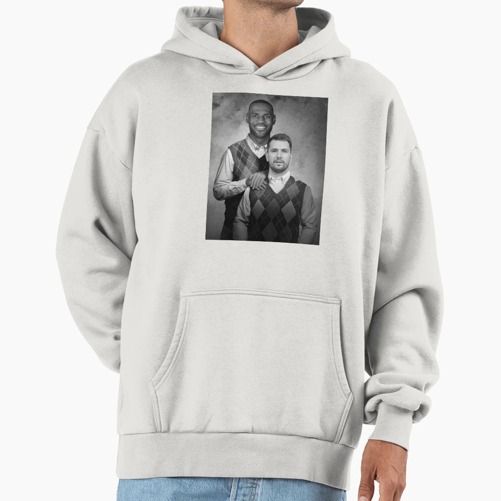 Luka Doncic And James Hoodie - Novelty Apparel for Adults - T-Shirt, Sweatshirt, Hoodie