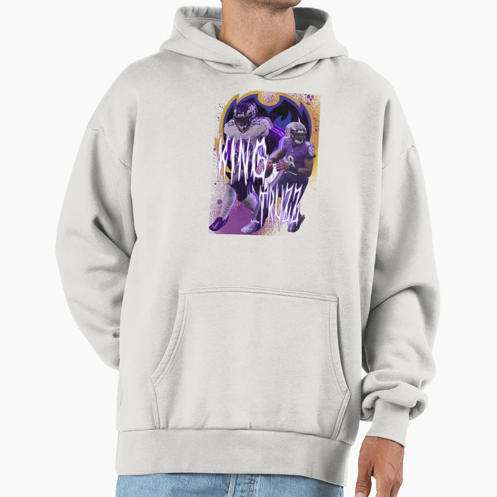 Raven Flock Hoodie - Unique Graphic Men Women - T-Shirt, Sweatshirt, Hoodie