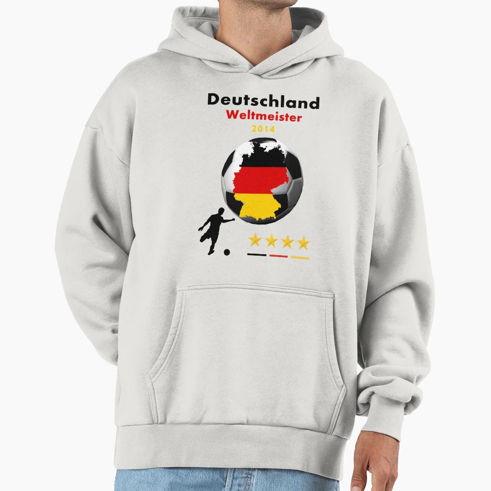 Deutschland Weltmeister 2014 Hoodie - Aesthetic Graphic Unisex - T-Shirt, Sweatshirt, Hoodie