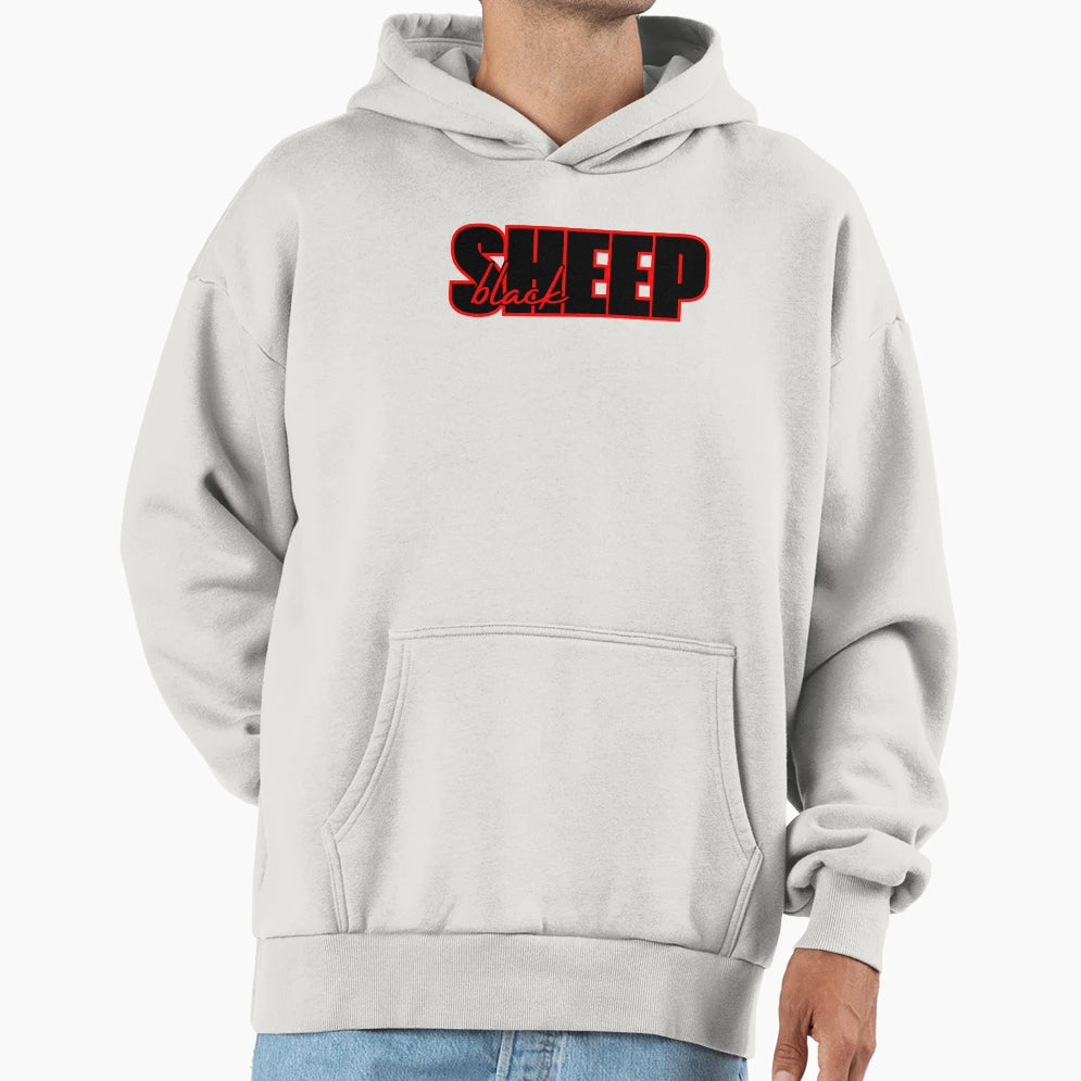 Black Sheep Hoodie - Streetwear Style Men Women - T-Shirt, Sweatshirt, Hoodie