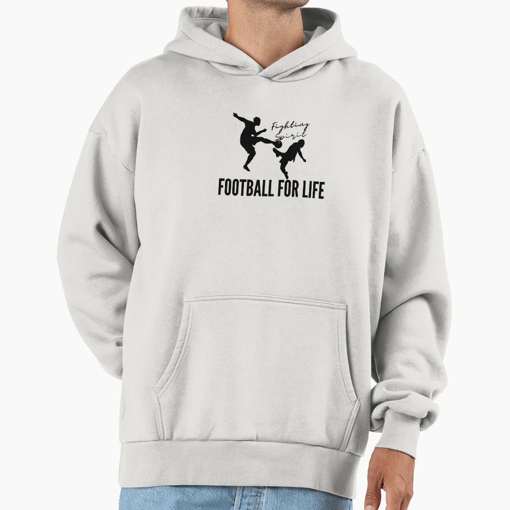 Dawnstore Fighting Spirit Hoodie - Aesthetic Graphic Men Women - T-Shirt, Sweatshirt, Hoodie