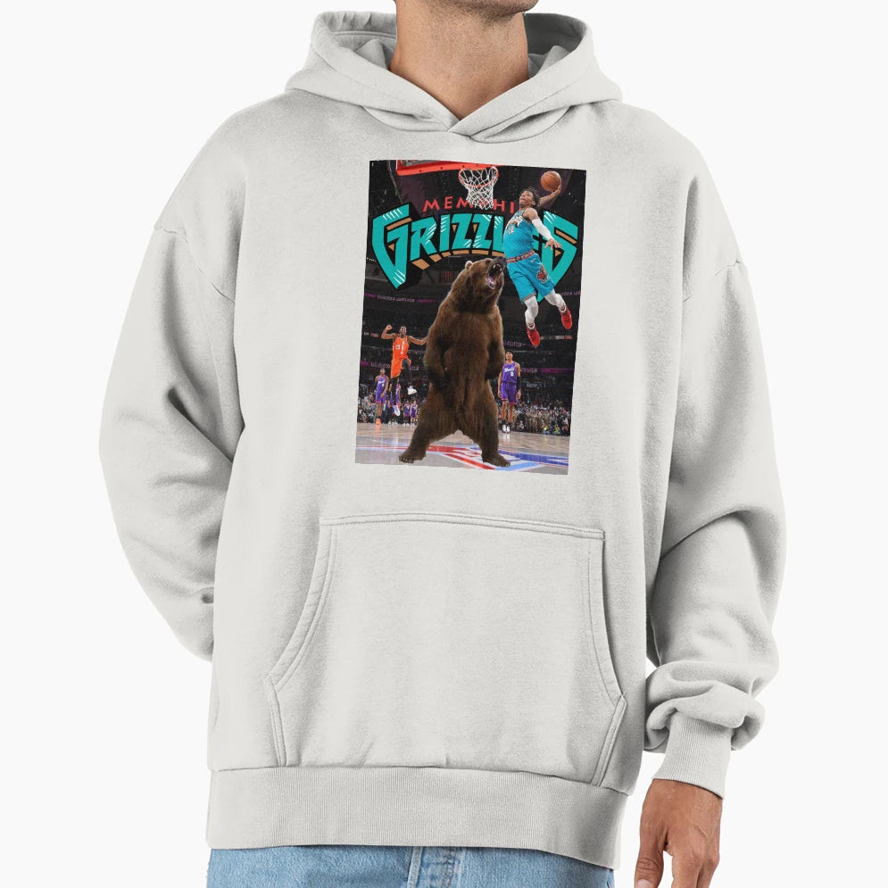 Grrrdunk Hoodie - Fun Novelty Design for Adults - T-Shirt, Sweatshirt, Hoodie