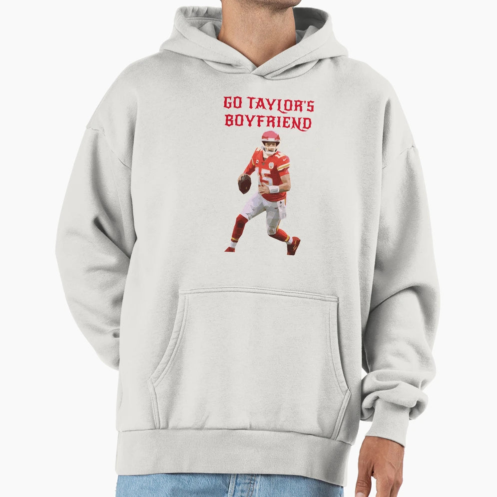 Go Taylors Boyfriend Funny Football T-Shirt - Trendy Graphic Unisex - T-Shirt, Sweatshirt, Hoodie