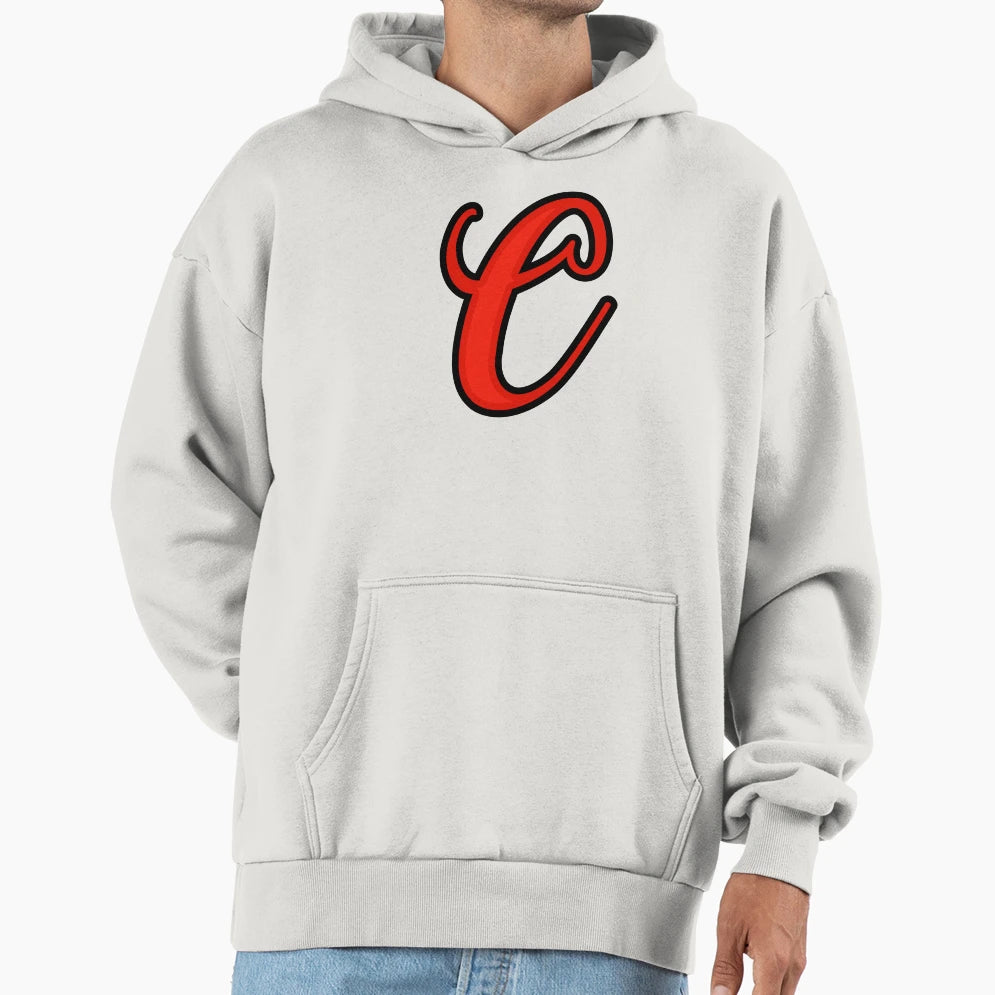 Initial Monogram C Hoodie - Trendy Graphic Men Women - T-Shirt, Sweatshirt, Hoodie