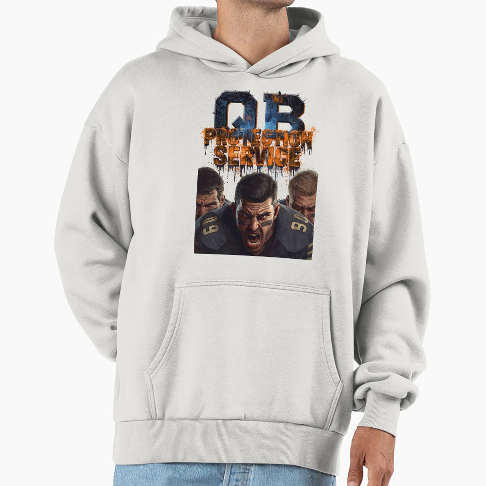 Offensive Line Qb Protection T-Shirt - Graphic Print Unisex - T-Shirt, Sweatshirt, Hoodie