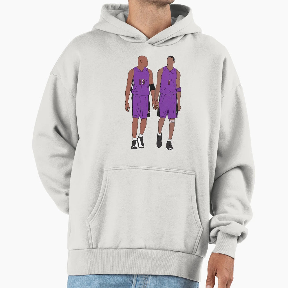Vince Carter And Tracy Mcgrady Hoodie - Fun Novelty Design Men Women - T-Shirt, Sweatshirt, Hoodie