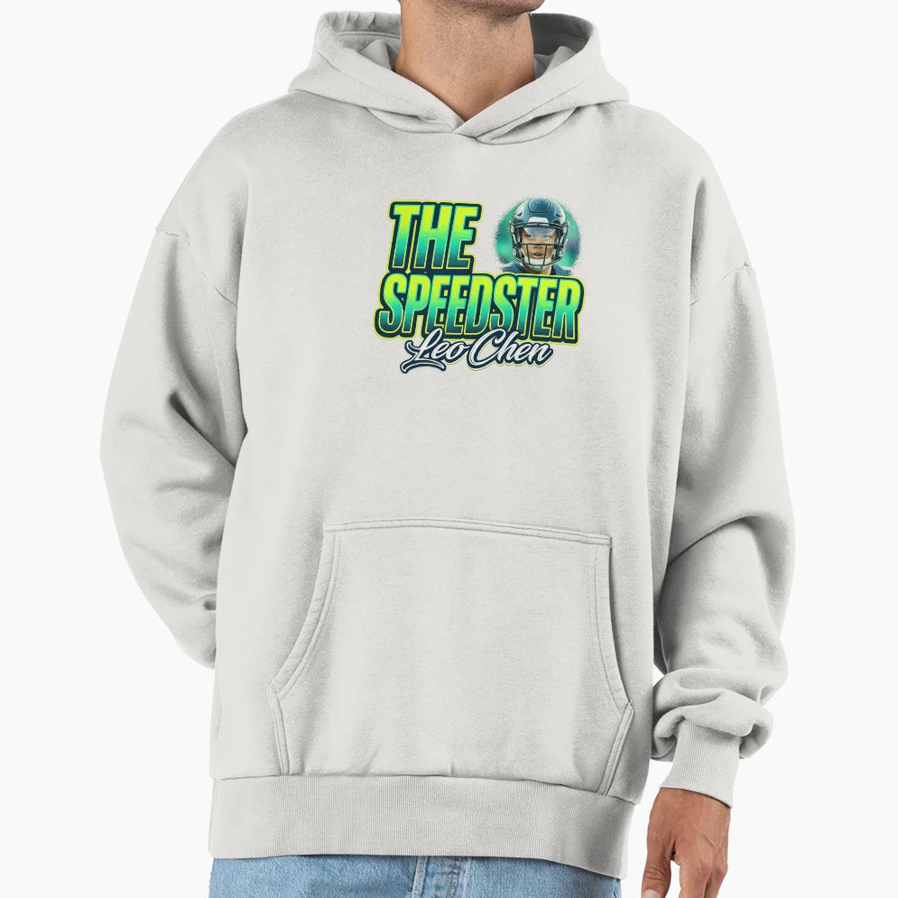 Speedster Leo Chen Football Velocity Hoodie - Fun Novelty Design Unisex - T-Shirt, Sweatshirt, Hoodie