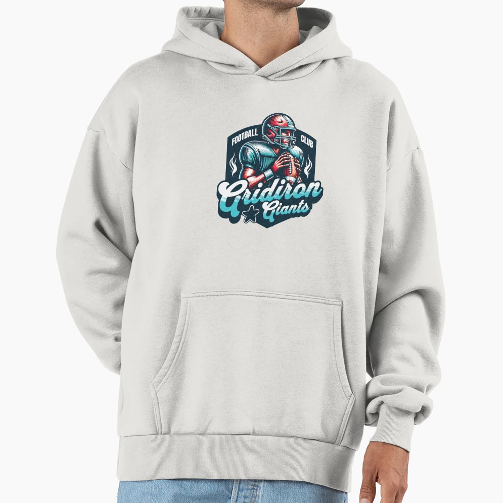 American Football Player Gridiron Giants Hoodie - Streetwear Style Unisex - T-Shirt, Sweatshirt, Hoodie