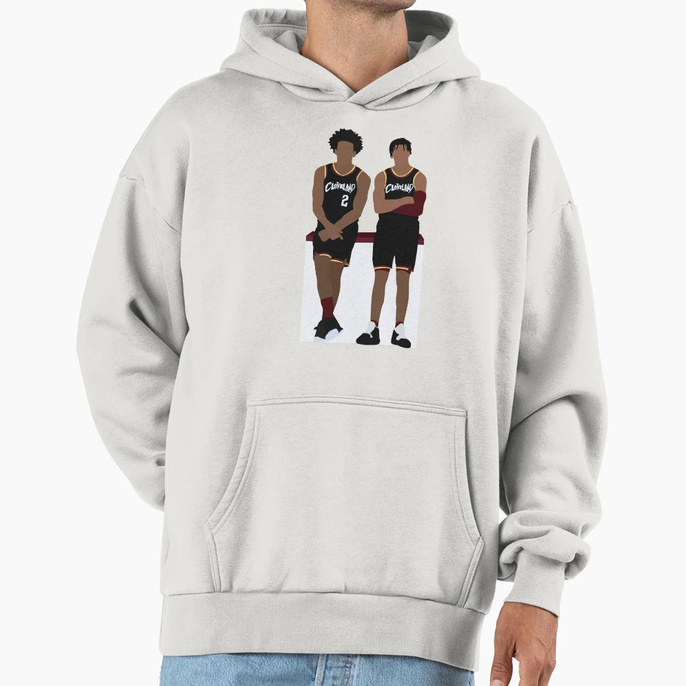 Collin Sexton Darius Garland Hoodie - Minimalist Print for Adults - T-Shirt, Sweatshirt, Hoodie