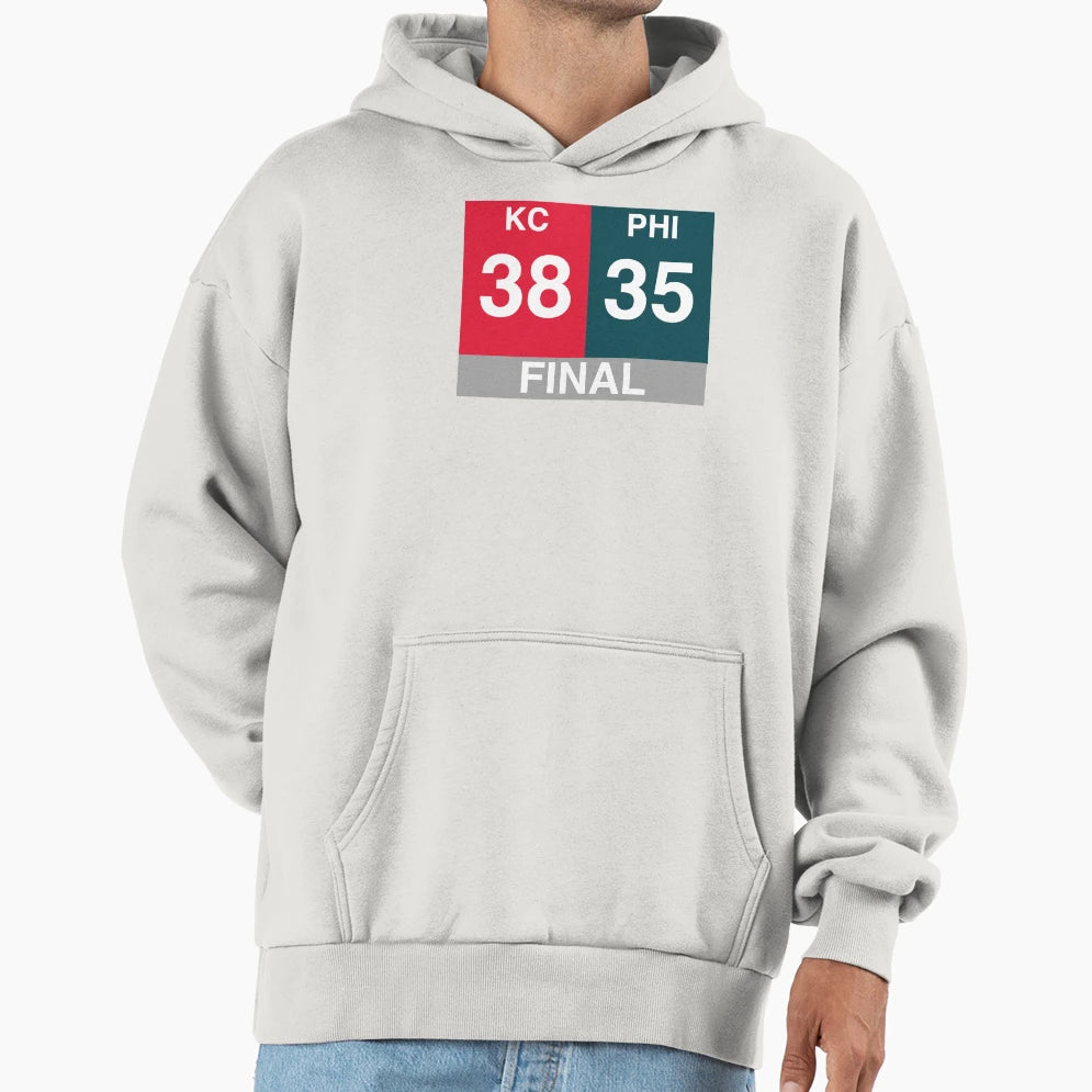 Final Score Hoodie - Streetwear Style Unisex - T-Shirt, Sweatshirt, Hoodie