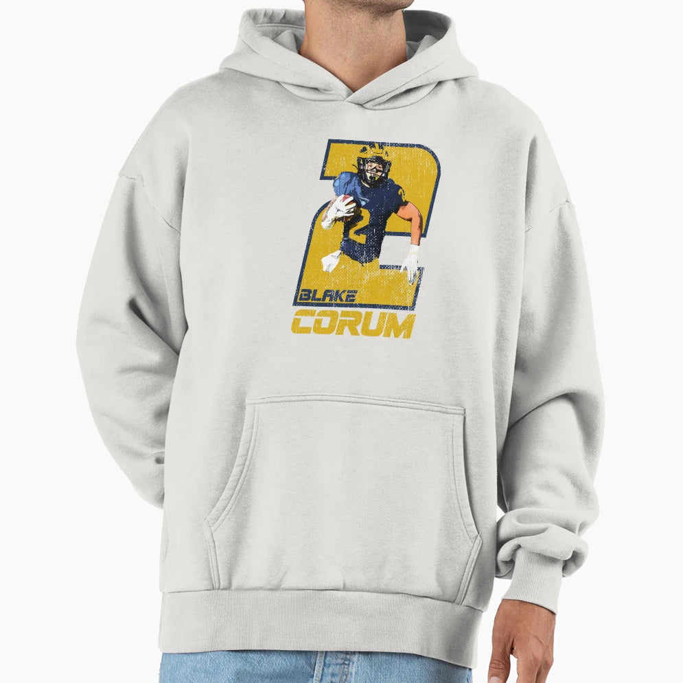 Blake Corum Hoodie - Streetwear Style Unisex - T-Shirt, Sweatshirt, Hoodie