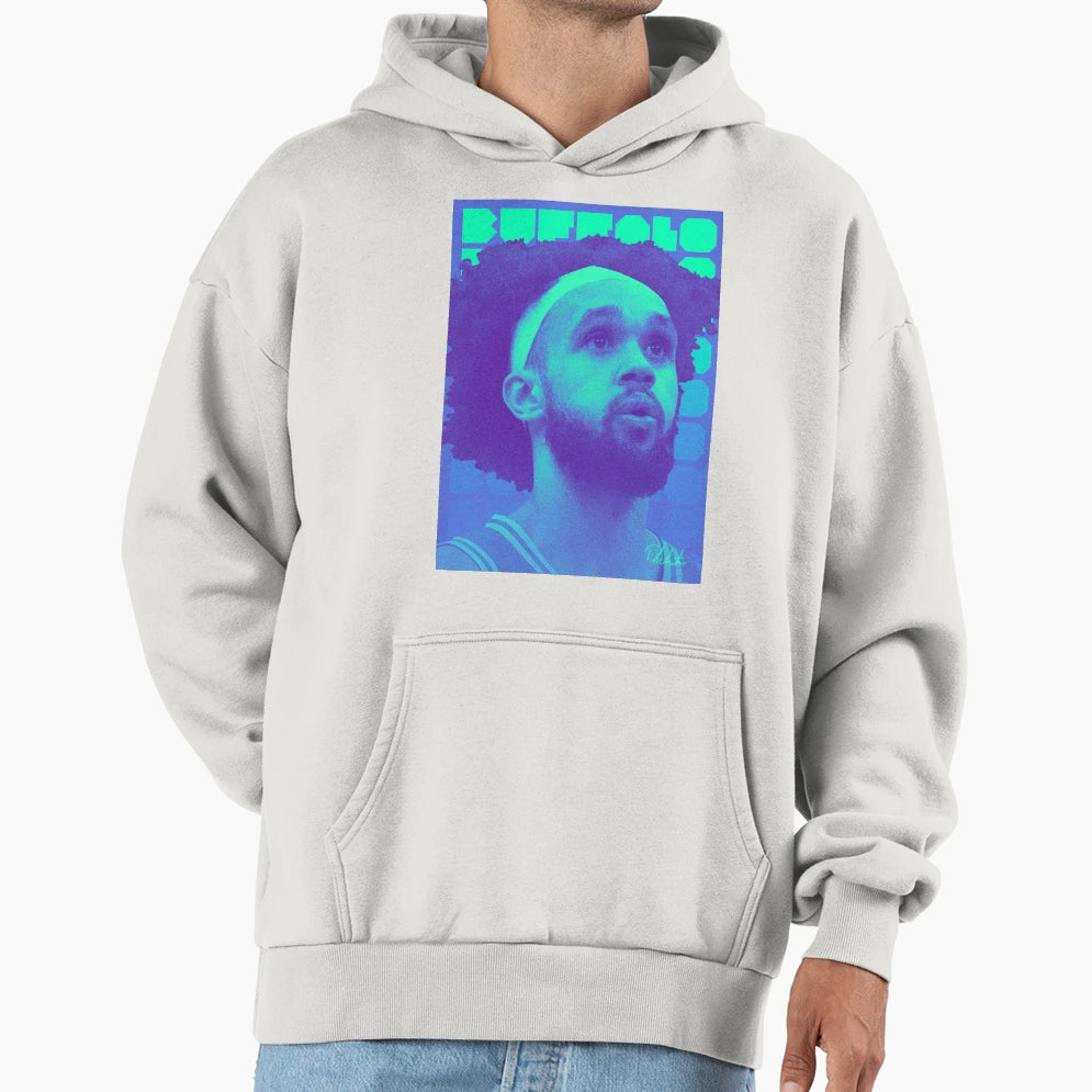 Derrick White Buffalo Hoodie - Graphic Print Unisex - T-Shirt, Sweatshirt, Hoodie