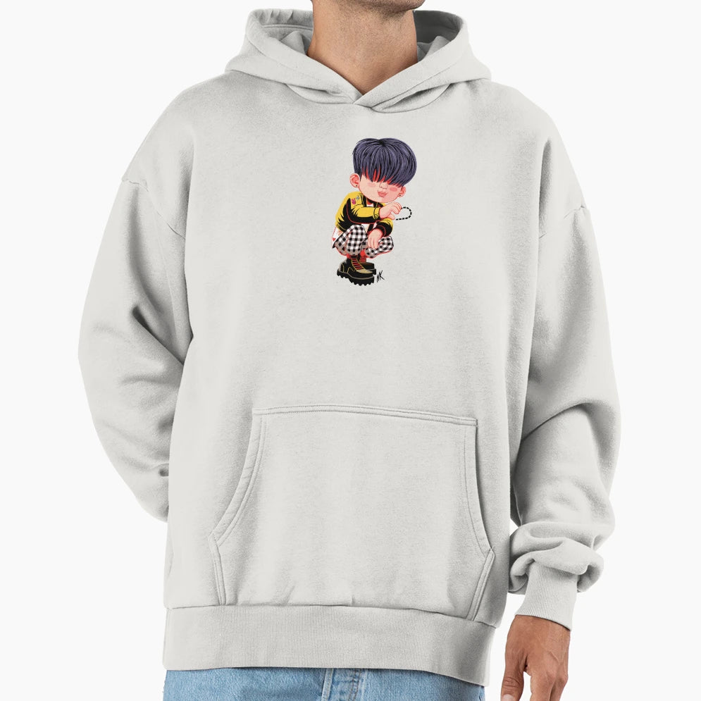 Changbin Hoodie - Minimalist Print Men Women - T-Shirt, Sweatshirt, Hoodie