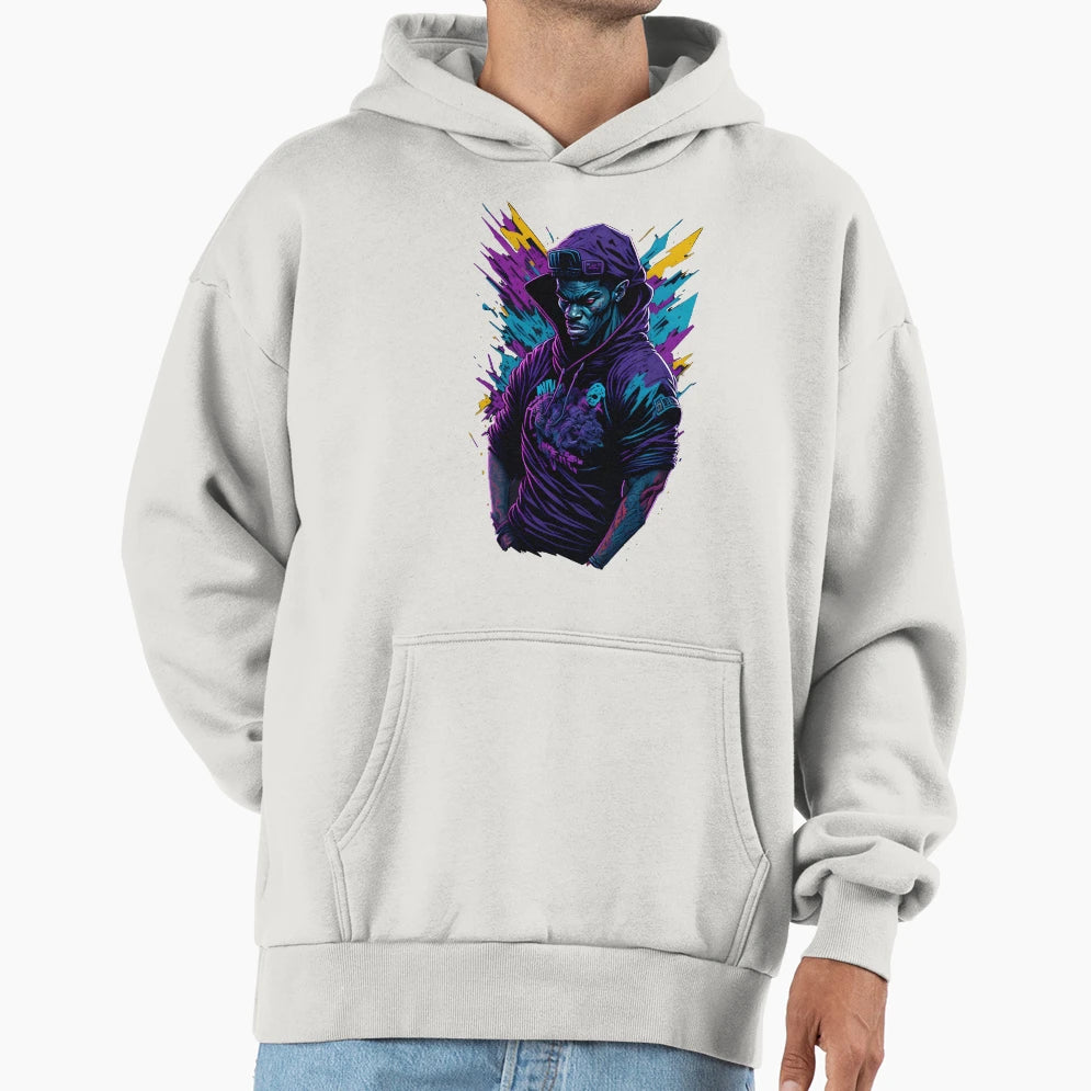 Spider Punk Hoodie - Custom Art Print Unisex - T-Shirt, Sweatshirt, Hoodie