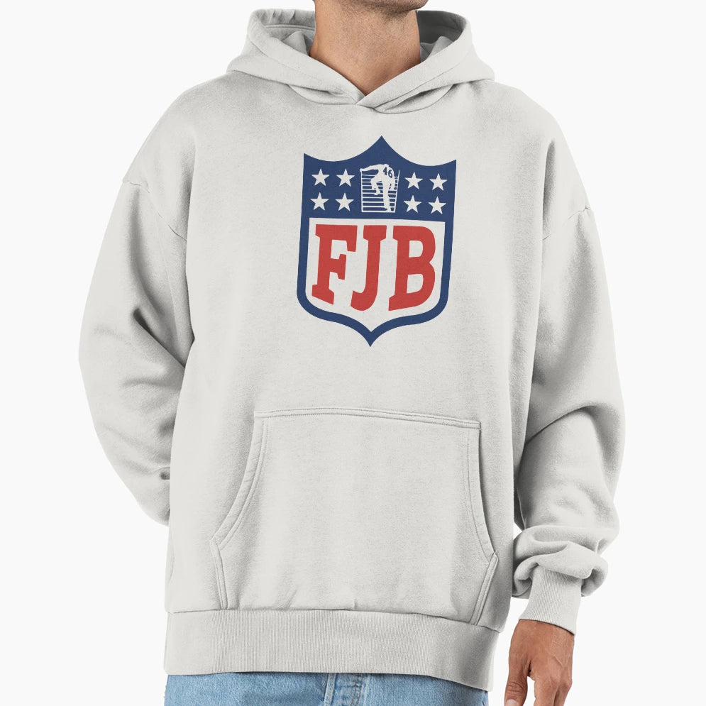 Fjb Sports Logo Hoodie - Novelty Apparel Unisex - T-Shirt, Sweatshirt, Hoodie