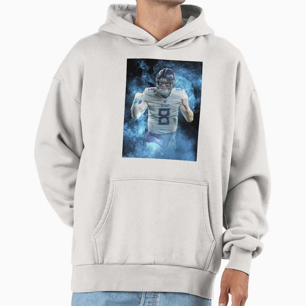 Will Levis Tennessee Sports Art Hoodie - Custom Art Print Unisex - T-Shirt, Sweatshirt, Hoodie