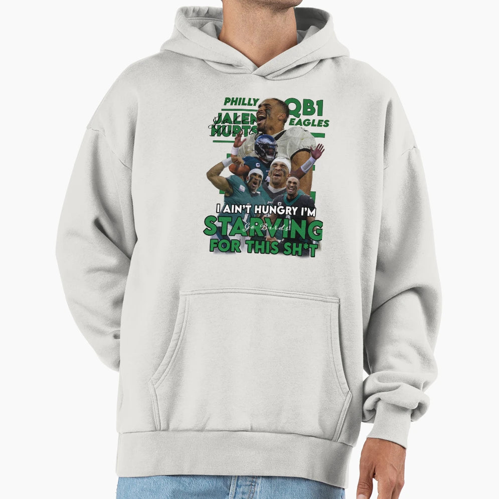 JH Im Starving This Hoodie - Graphic Print Unisex - T-Shirt, Sweatshirt, Hoodie