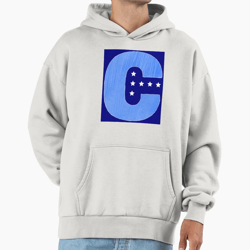 Center Star Hoodie - Custom Art Print Unisex - T-Shirt, Sweatshirt, Hoodie