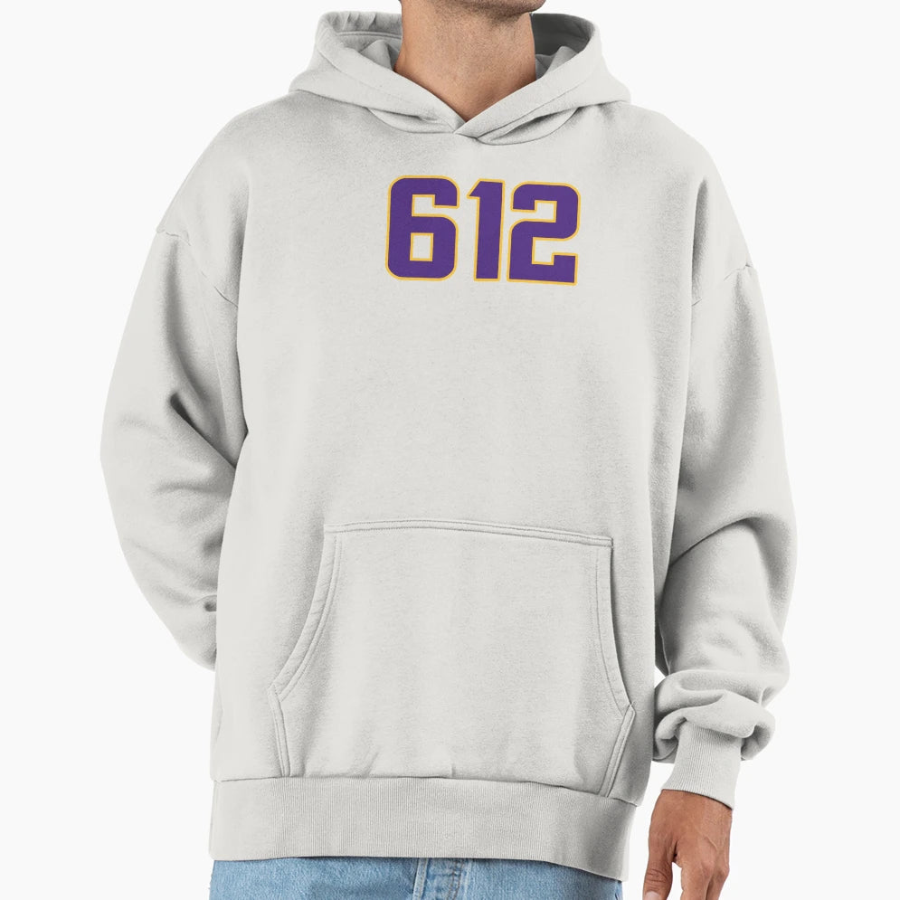 Minnesota Lyfe 612 Hoodie - Unique Graphic for Adults - T-Shirt, Sweatshirt, Hoodie