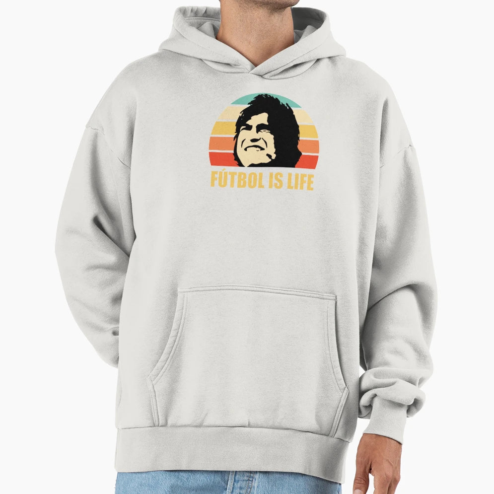 Futbol Is Life Hoodie - Casual Everyday Wear for Adults - T-Shirt, Sweatshirt, Hoodie