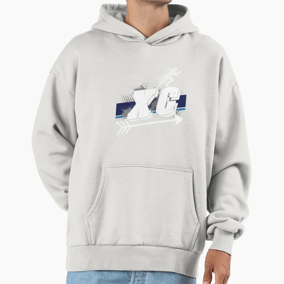 Xc Cross Country Hoodie - Unique Graphic for Adults - T-Shirt, Sweatshirt, Hoodie