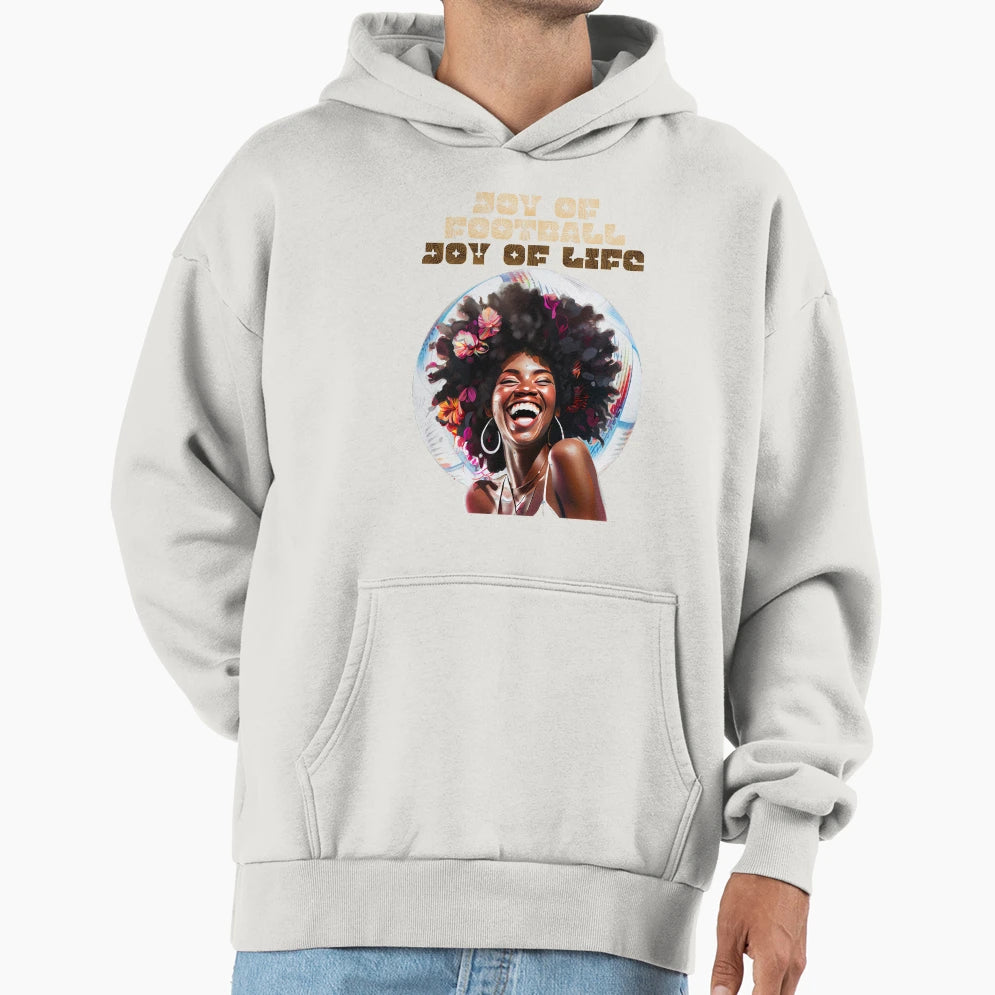 Joy Football Joy Life Trend T-Shirt - Casual Everyday Wear Men Women - T-Shirt, Sweatshirt, Hoodie